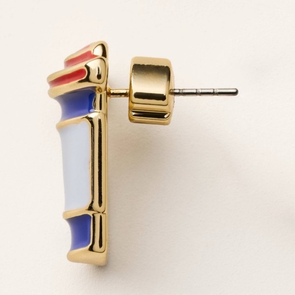 kate spade x Target Earrings set of 3 pairs Sunglasses Flowers Coffee NWT - Picture 2 of 4